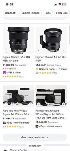 sigma 105