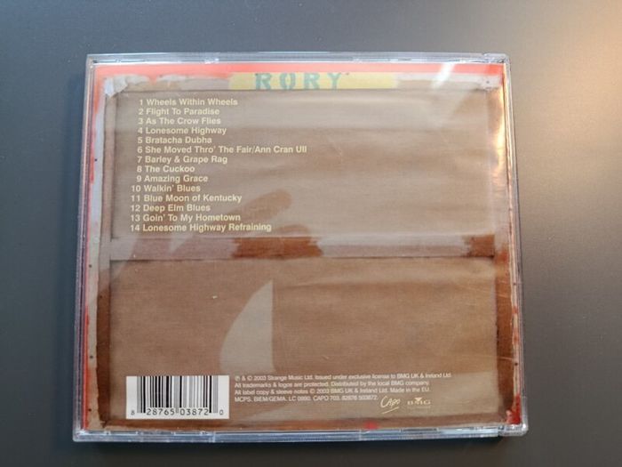 Rory Gallagher-Wheels Within Wheels CD