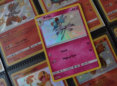 Kirlia ! Shiny Rare ! from Hidden Fates Set ! 2019 ! Pokemon Card !
