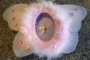 Small Girly Butterfly Clock