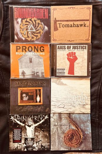 Mix of metal CDs