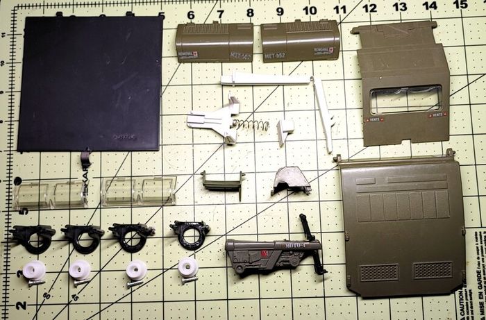 GI JOE Killer Whale parts set
