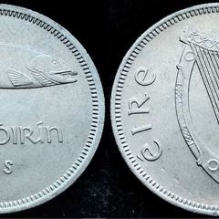 [#104] - Ireland 1968 | Florin | 2s | Salmon | KM.15a | MS