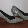 shoes - sliver glitter, Image 2