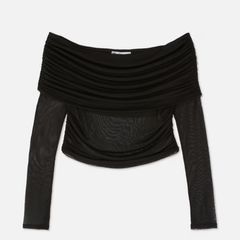 Rita Ora Mesh Bardot Top - New with Tags (S)
