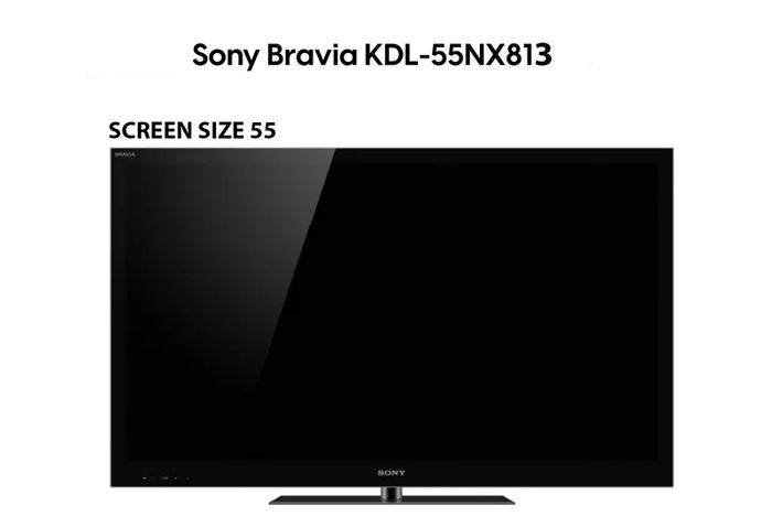 Sony Tv Flat Screen  Kdl 55nx813