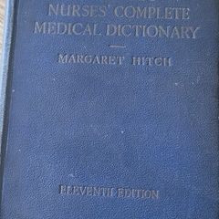 Baillieres Nurses Complete Medical Dictionary Margaret Hitch