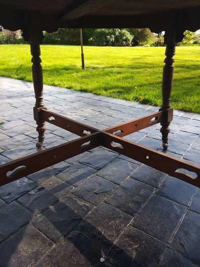antique games table