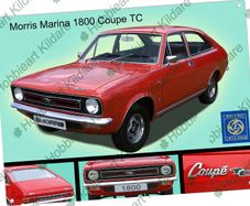 Morris Marina classic car tin metal sign
