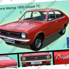 Morris Marina classic car tin metal sign