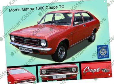 Morris Marina classic car tin metal sign