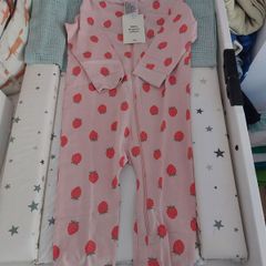 H&M footless zipped sleepsuit 12-18m