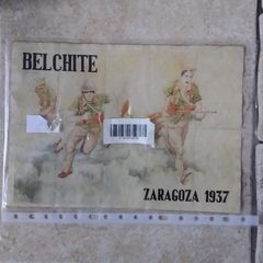 Spanish Civil War Uncut Ration Coupon Sheet - Zaragoza 1937