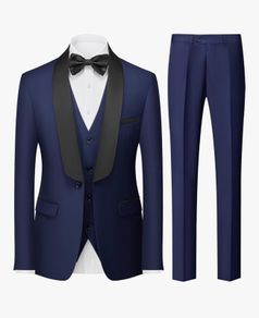 navy blue tux