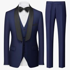 navy blue tux