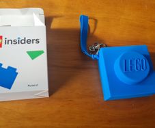 Lego Insiders Brick Purse (Blue) Brand New Boxed Exclusive Limited Edition