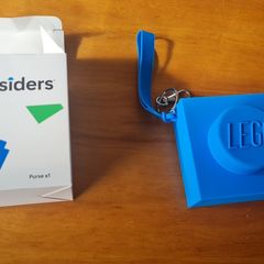 Lego Insiders Brick Purse (Blue) Brand New Boxed Exclusive Limited Edition