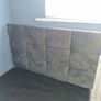 single velvet bed wite large drawers Image 6