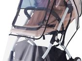 Universal Rain Cover for Pushchair Stroller Buggy Pram, Baby Travel Weather Shield - Double Protection