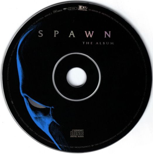 Various "Spawn (The Album)" CD Album Movie Soundtrack