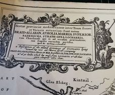 Old Scottish Map