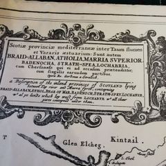 Old Scottish Map