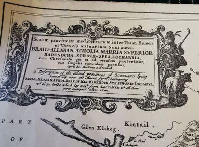 Old Scottish Map