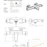SONAS URBAN Thermostatic Bath & Shower Mixer Image 6