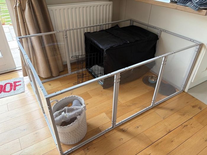 Acrylic Dog Playpen