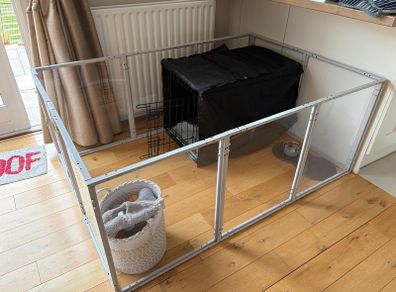 Acrylic Dog Playpen