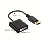DP To DVI Adapter Cable Display Port To DVI Converter Supports Full HD 1080p (1920 x 1080) For Computer PC Graphics Cards Converter Male To Female For Monitor Projector Displays Image 4