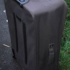 Large Grey Suitcase