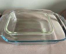 Glass dishes - set of 2