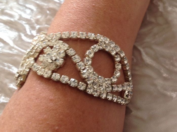 Stunning Vintage Diamonte Bracelet