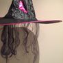 Halloween Witches Hat with Hair Image 2