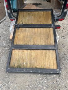 galvanised gate