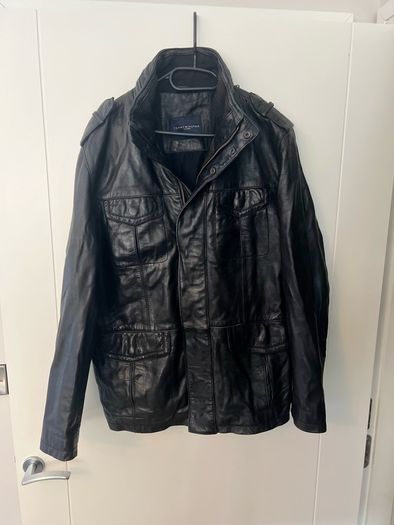 Tommy Hilfiger Mens Leather Jacket