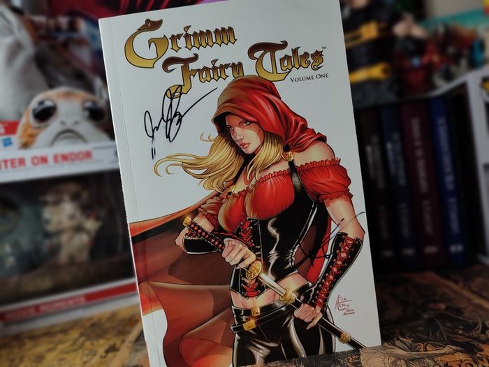 Grimm Fairy Tales ! Vol 1-7 ! SIGNED by Joe Tyler and Ralph Tedesco ! AUTOGRAPH ! by Zenoscope Entertainment !