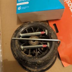 micro scooter wheels with new axles