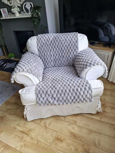 White / Cream Armchair