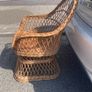 1960s child's  wicker chair Image 2