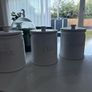 Grove Home Ceramic Kitchen Canisters Coffee, Tea & Sugar Image 5