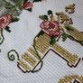 Handmade Cross Stitch Embroidery - Wedding happy forever Image 7