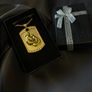 Boxing Glove Pendant Necklace Image 3
