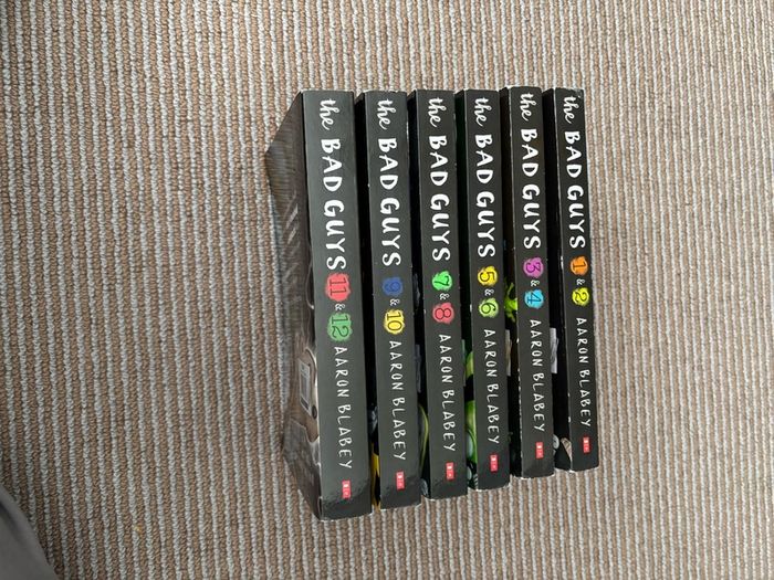 The Bad Guys by Aaron Blabey book set