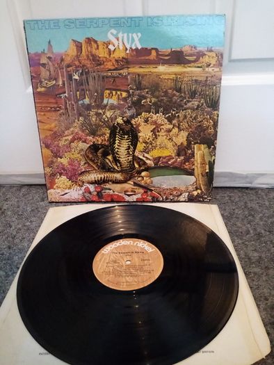 Styx the serpent is raising Org1st press USA LP 1971   Metallica led Zeppelin