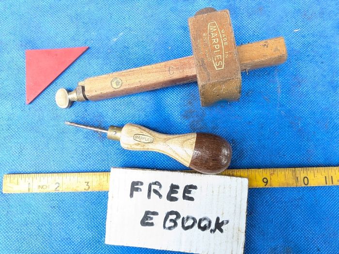 Mortice Gauge & Bradawl by Marples