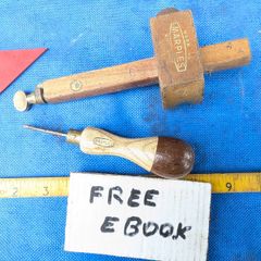 Mortice Gauge & Bradawl by Marples