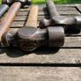 4 Old Hammers Image 3
