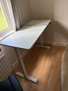ikea moving desk up/down stand desk